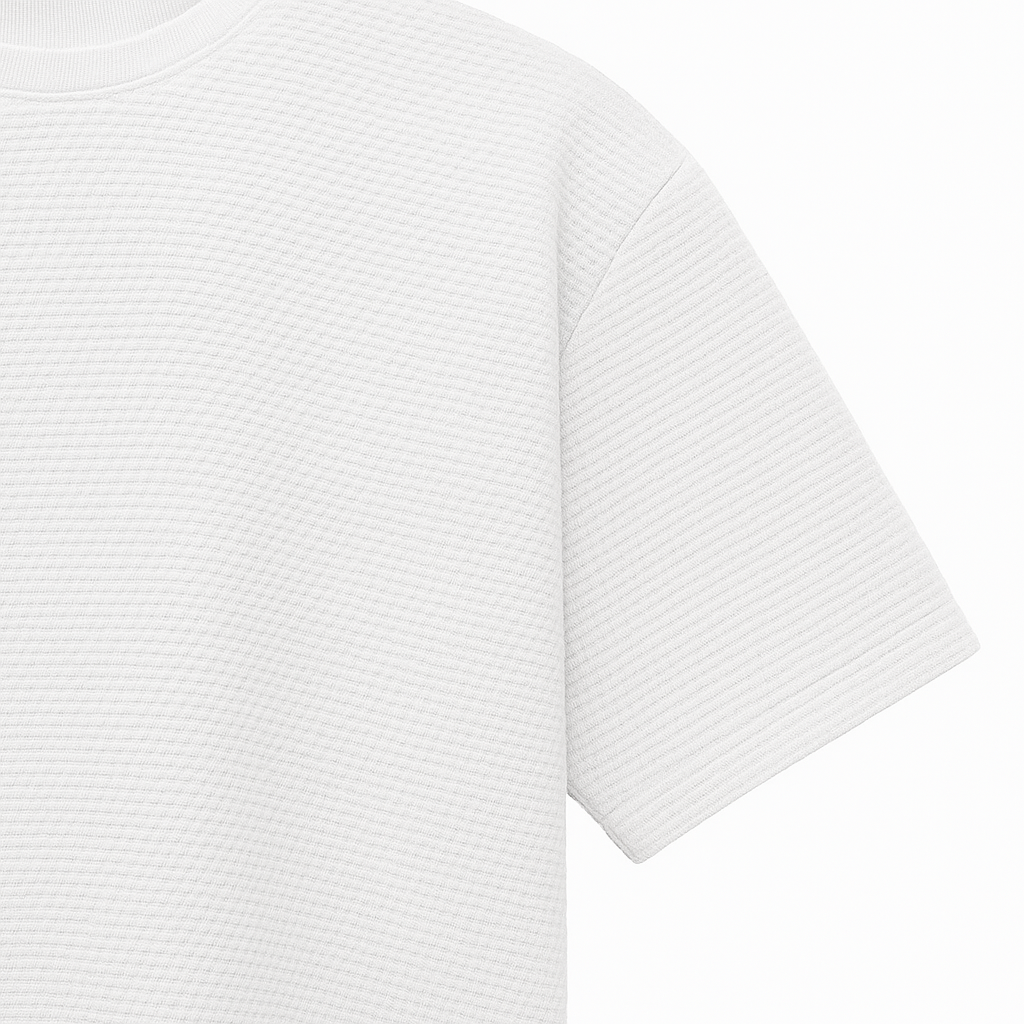 OVERSIZE TELA GALLETA BLANCO