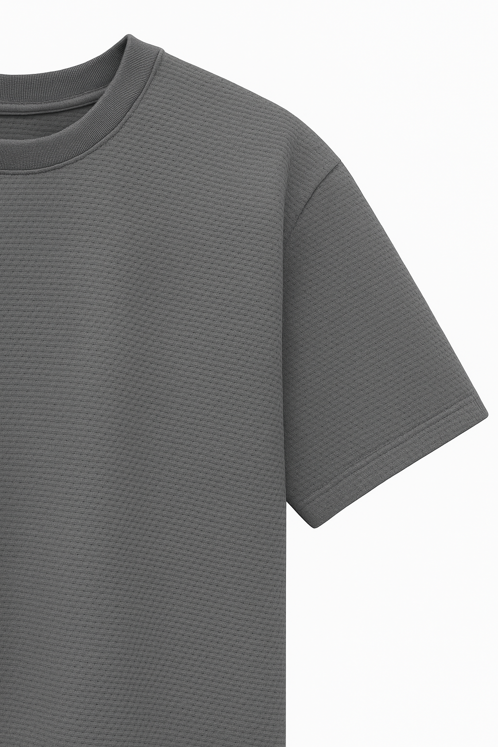 OVERSIZE TELA GALLETA GRIS